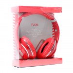 Wholesale HiFi Sound Stereo Headphone with Mic TV05 (Red)